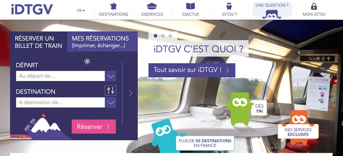 iDTGV site